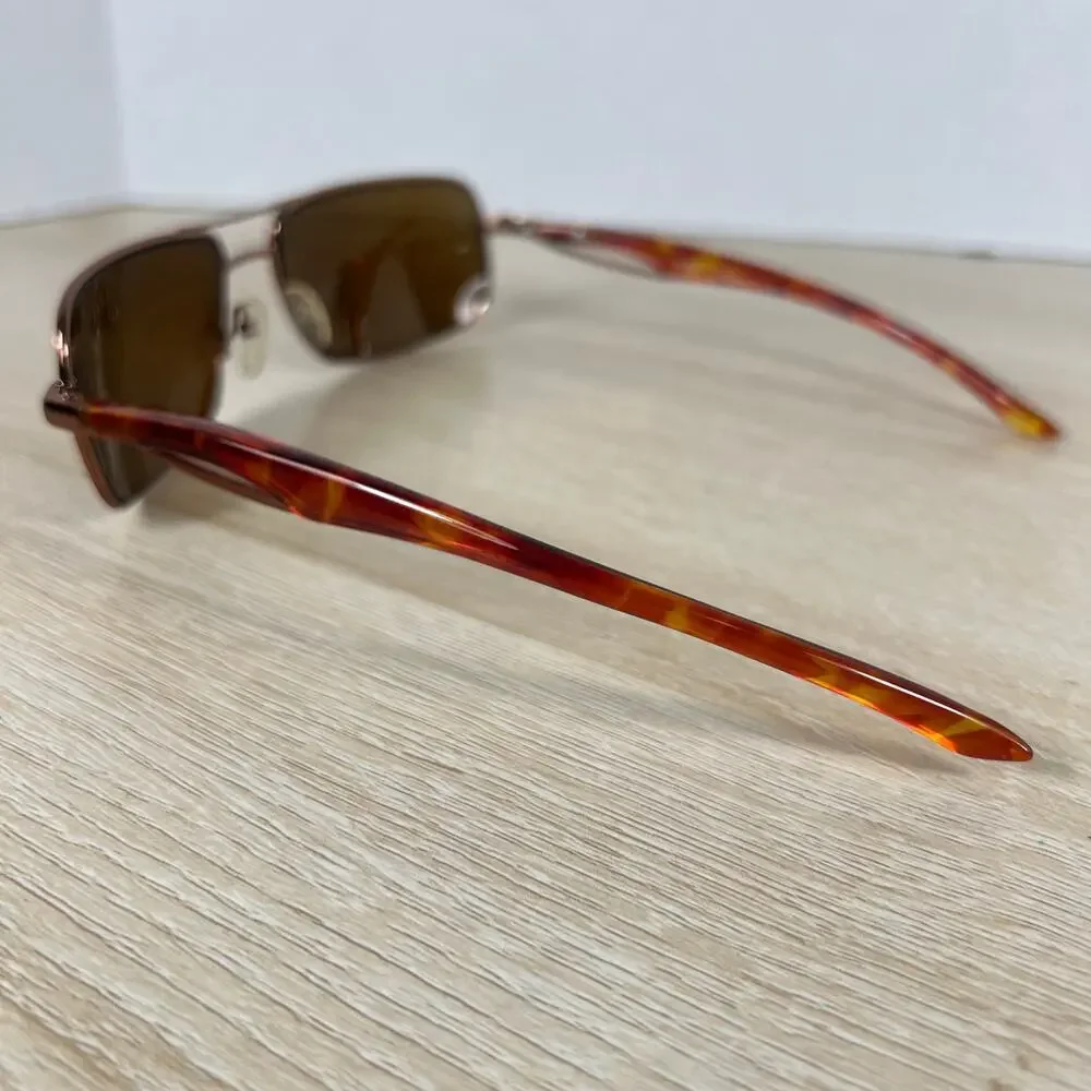 Miyagi Eyewear Player 1407 Col 2 Sunglasses Copper Red 62-16-130 Italy